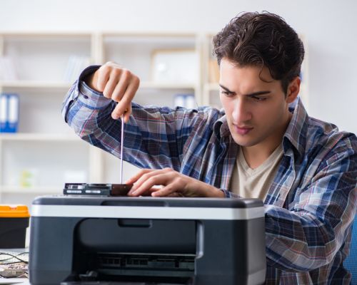 Scan from printer to computer